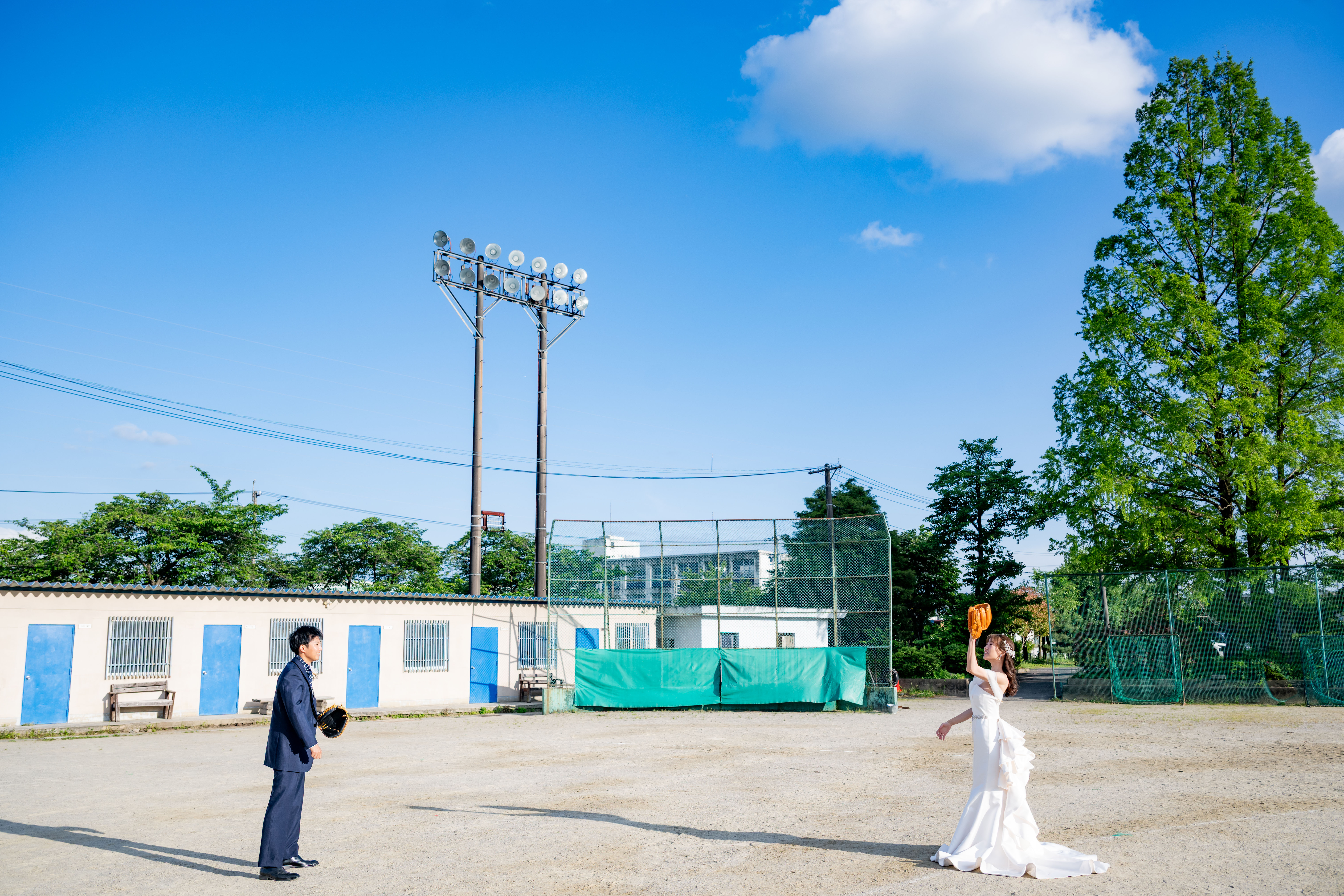 思い出の場所での撮影